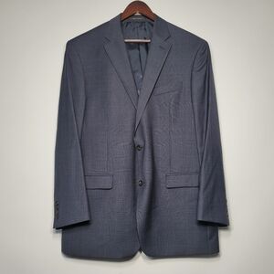Lauren Ralph Lauren Men's Wool Blazer Suit Jacket Check Wool‎ Size 46L